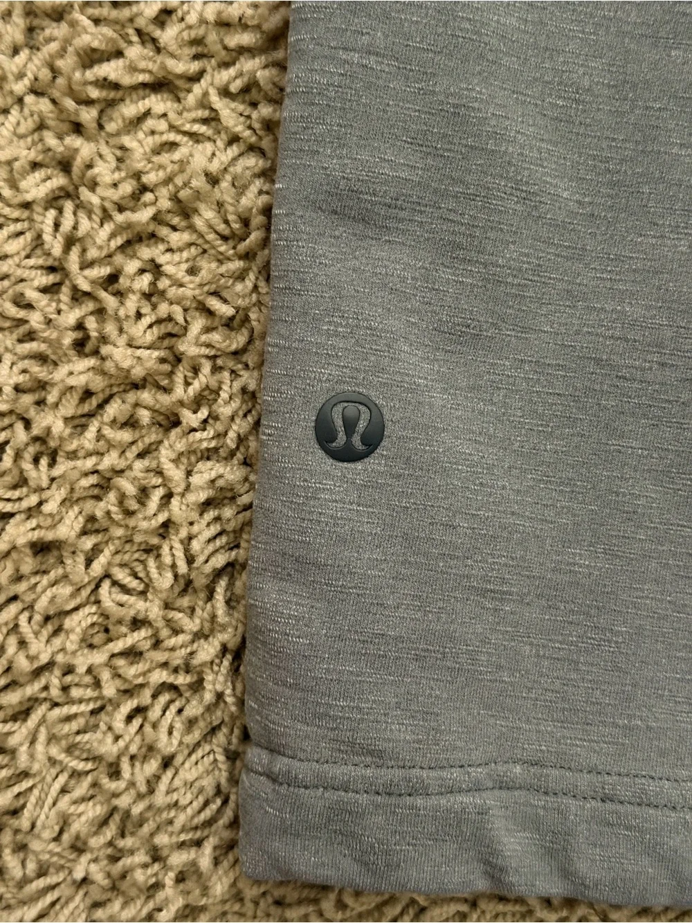 Lululemon French Terry City Sweatshorts Gray 9” Size Medium